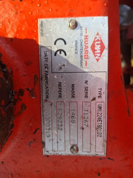 Pług 4 skibowy Kunh Vari Master 122 stan perfekcyjny