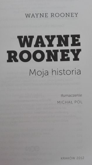 Wayne Rooney moja historia