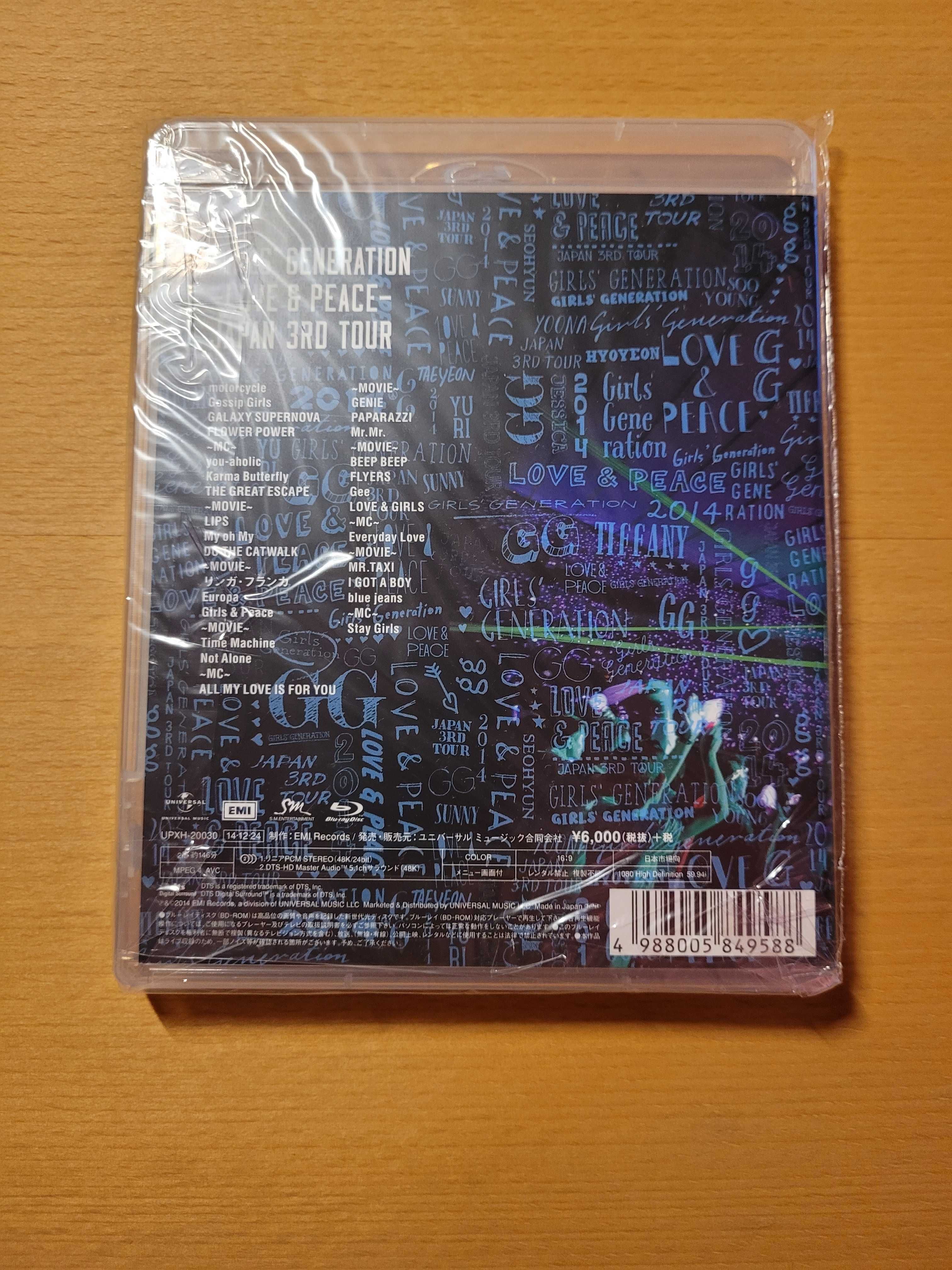 Girls' Generation (SNSD) - -Love & Peace- Japan 3rd Tour Blu-ray