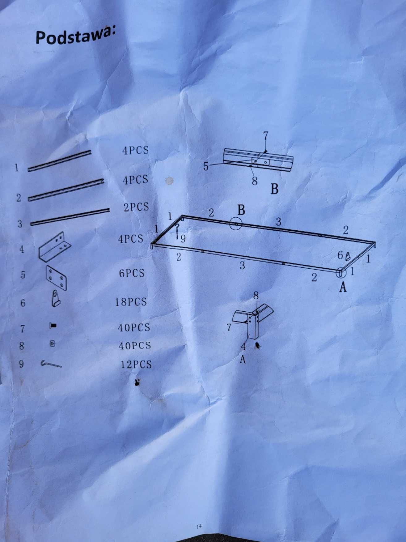 Fundament metalowy do szklarni ogrodowej 3,7x1,9. Szklarnia ogrodowa