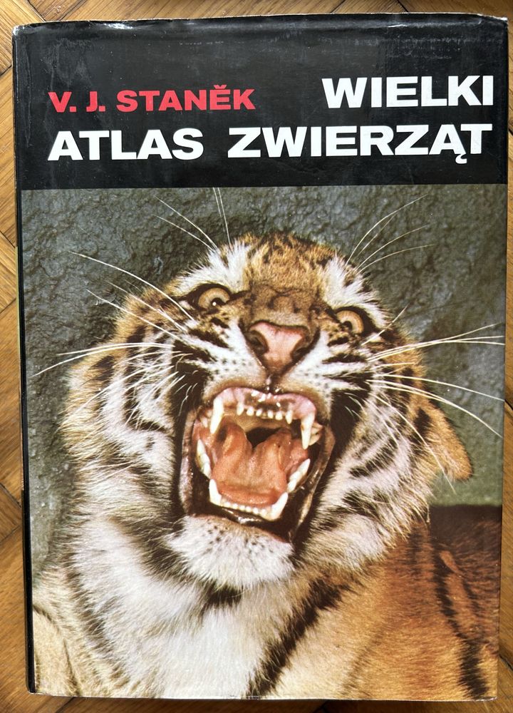 Wielki atlas zwierząt Stanek twarda oprawa super stan