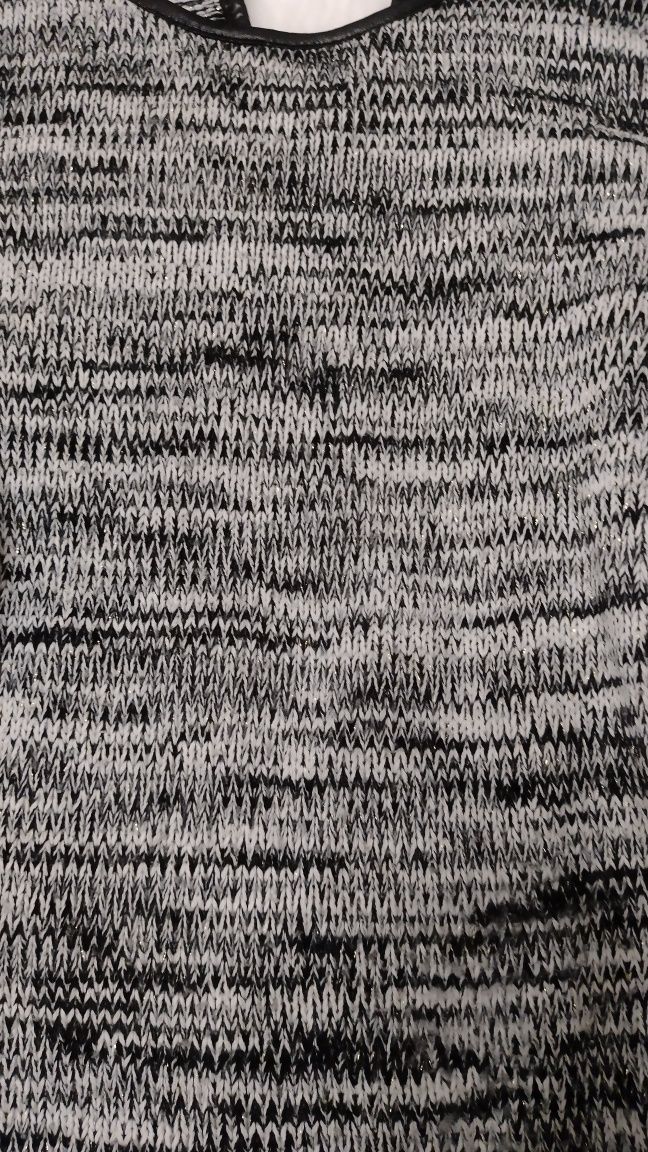Niepowtarzalny unikalny sweterek r 38/M kokarda wiązanie