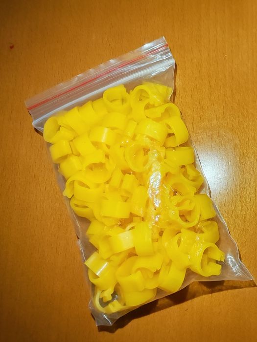 Anilhas 9 mm Amarelas