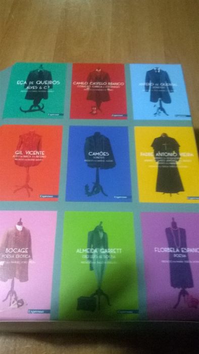Colecção Grandes Clássicos da Literatura Portuguesa(9 vol) NOVO!