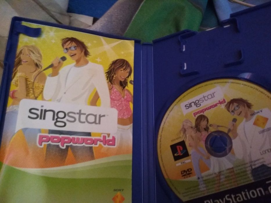 Gra na playstation 2 SingStar Popworld