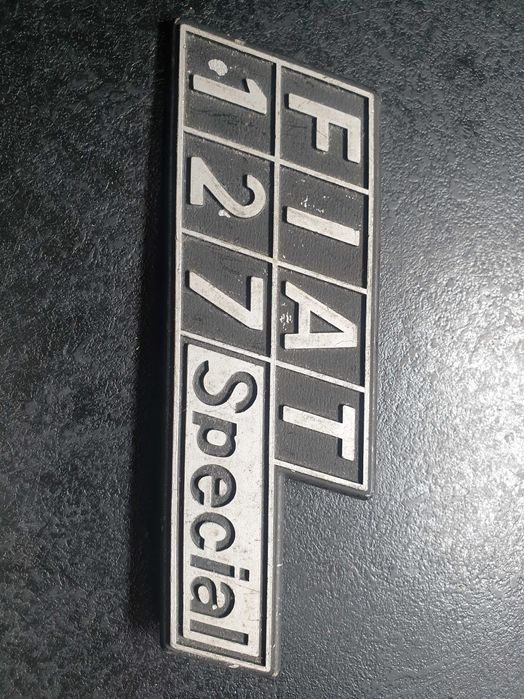 Znaczek Fiat 127 Special Emblemat Oryginalny
