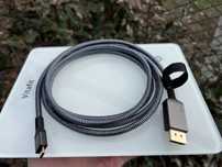 Кабель USB type C на DP 1.4 8K 4K DisplayPort Maxonar для MacBook и др