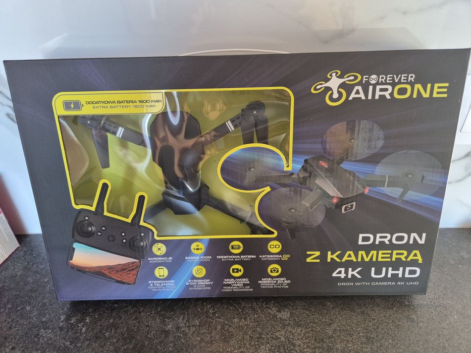 Dron Forever Airone z kamerką 4K UHD