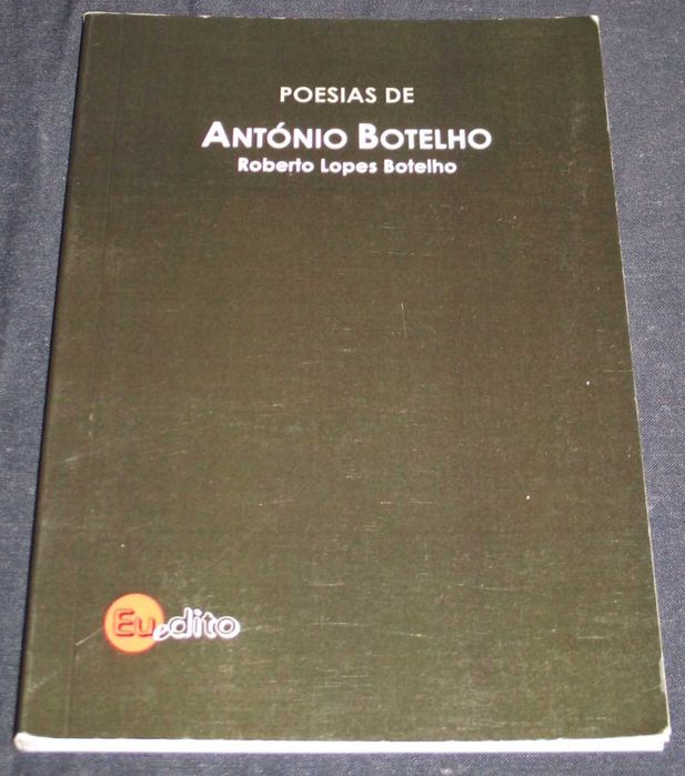Livro Poesias de António Botelho Roberto Lopes Botelho