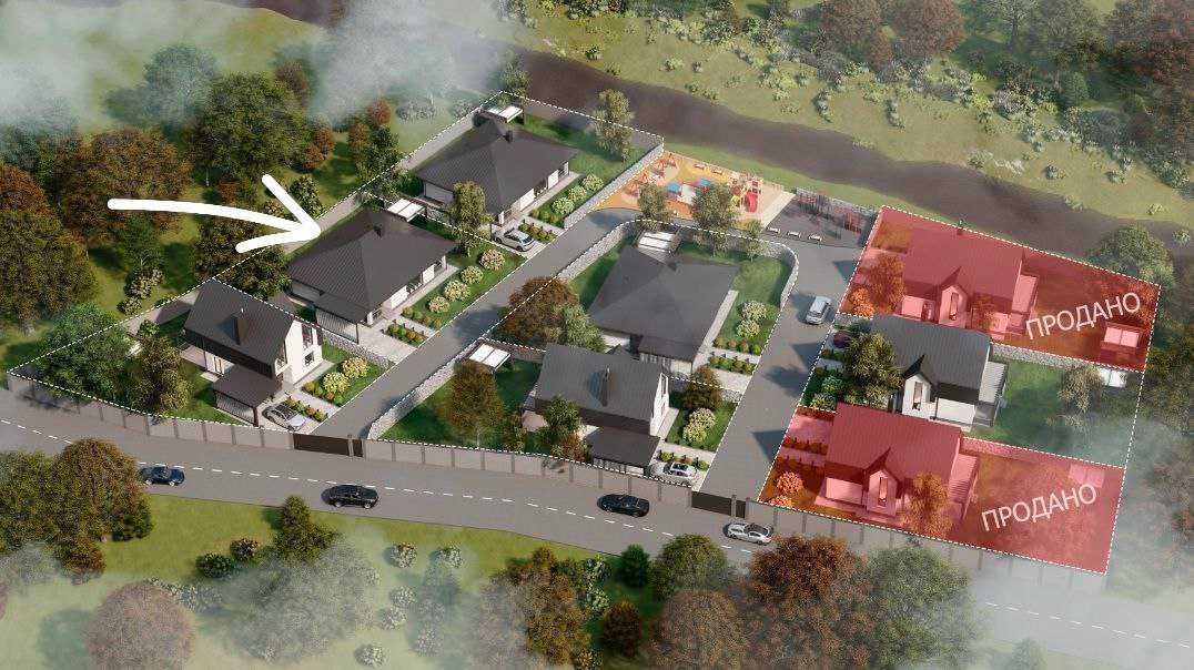 Продається новий будинок з ремонтом в Підгірцях КМ Сімейний Маєток
