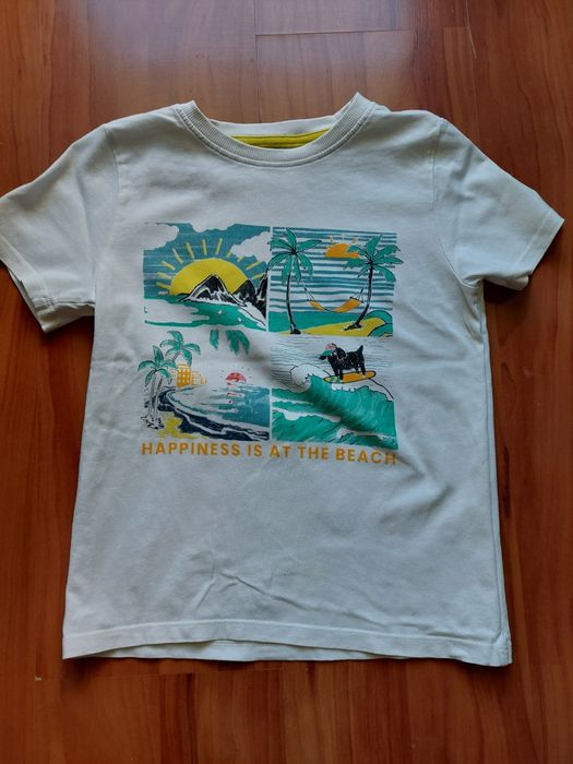 Zestaw/komplet 7 szt t-shirt koszulka na krótki rękaw 122