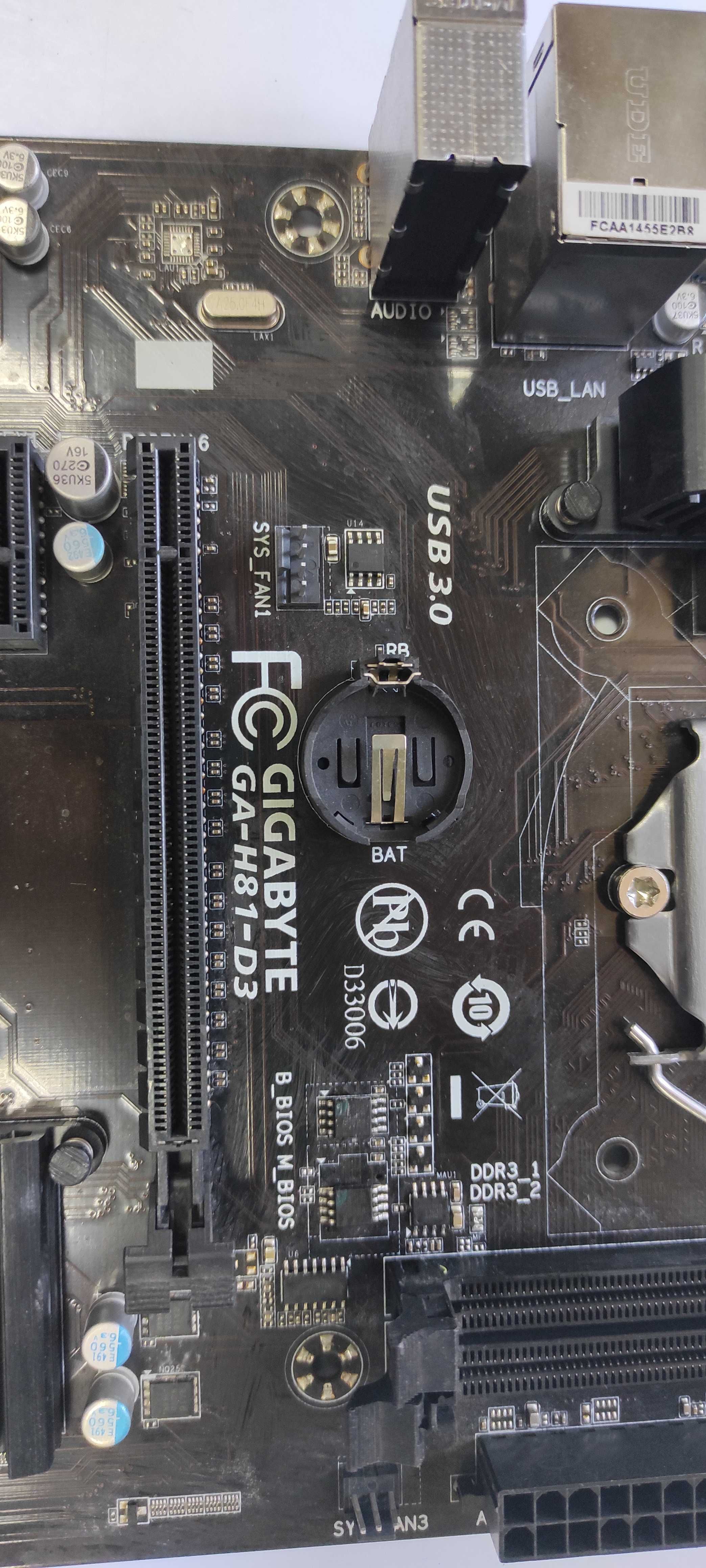 Материнская плата Gigabyte GA-H81-D3