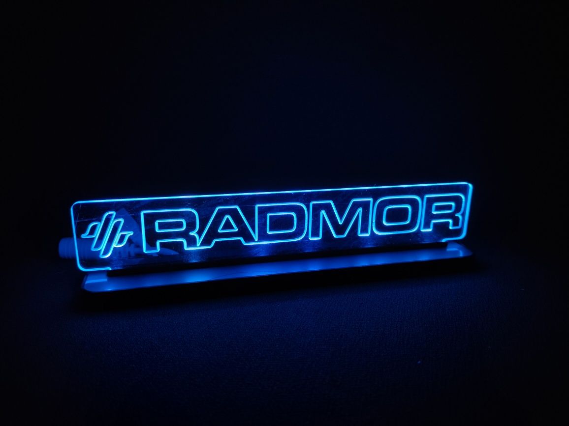 Radmor, logo lampka led