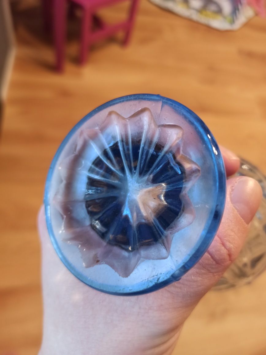 Zestaw 3x wazon Ząbkowice 2065 na konwalie szklany