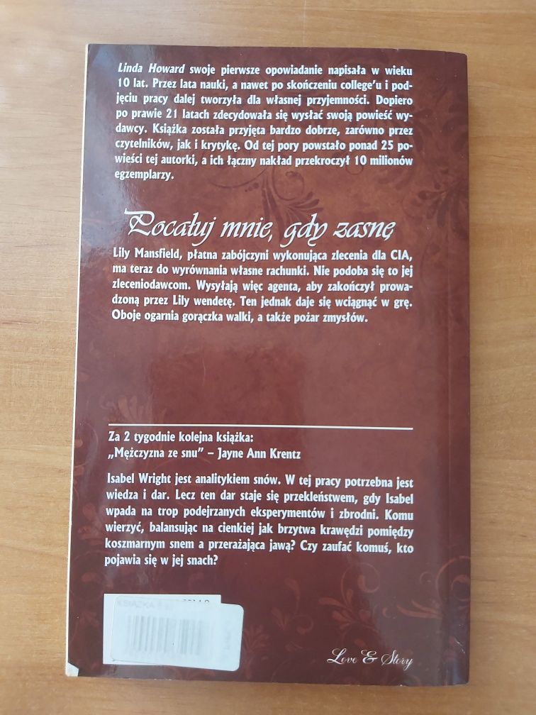 Pocałuj mnie, gdy zasnę - Linda Howard