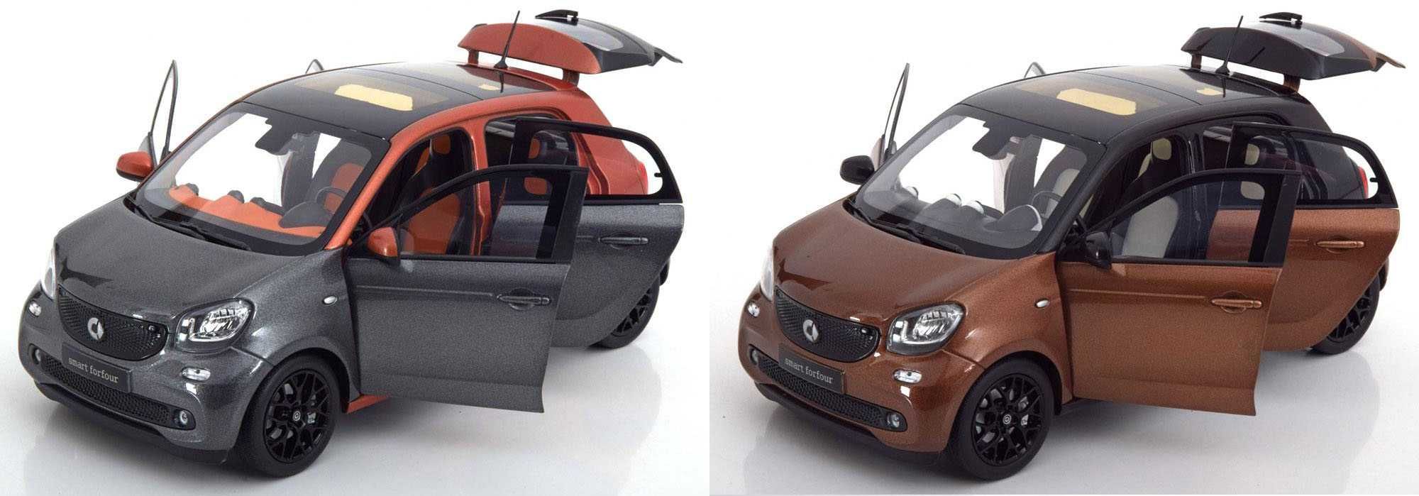 Модели 1/18 Porsche Minichamps Smart Norev