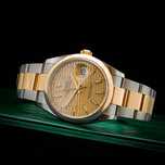 Rolex Datejust 36 Gold Fluted Motif dial