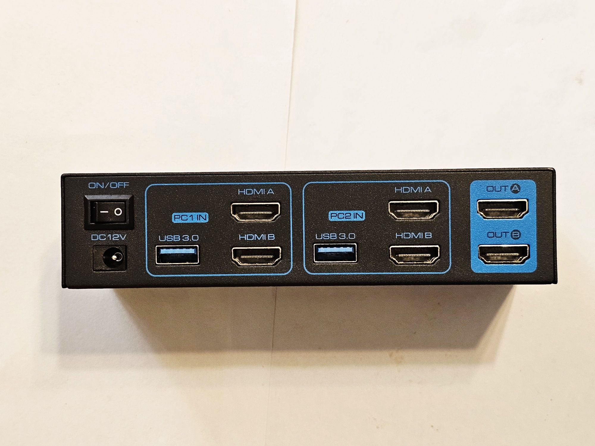 Свіч HDMI KVM Dual Monitor 2×2 VPFET VP-SW220