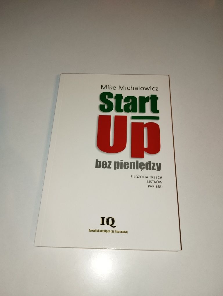 Książka Start Up bez pieniędzy