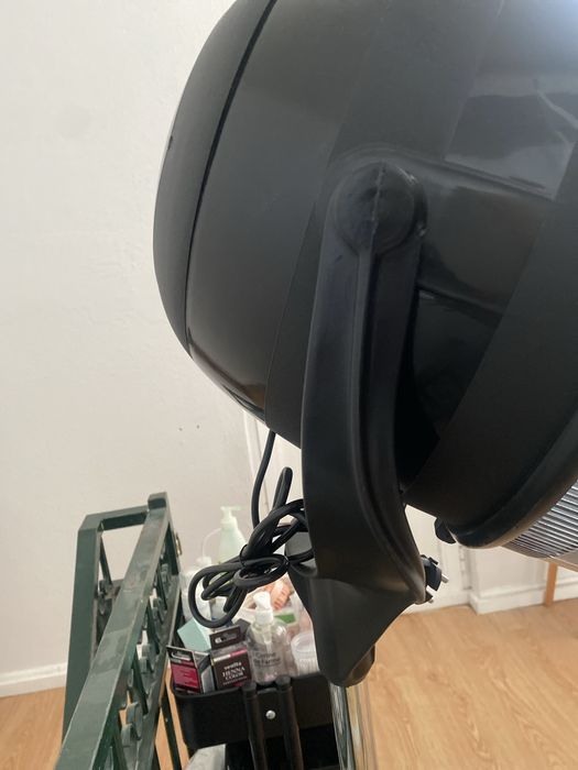 Capacete secador de cabelo