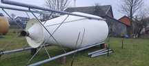 Silos z włókna szklanego 20m3  na zboże,pasze,pellet, BIN, b