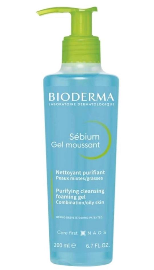 Очищающий гель для лица Bioderma Sebium Gel 200 мл