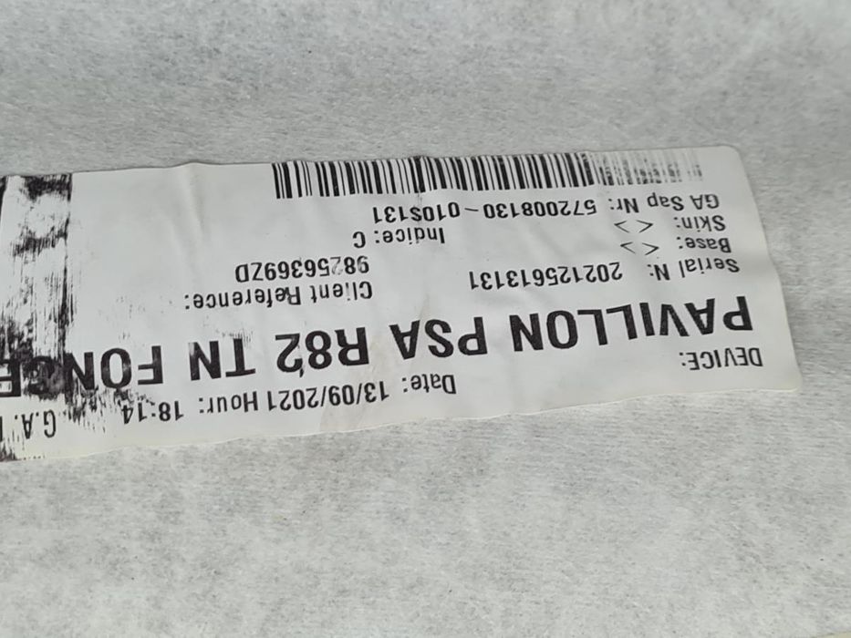 Forra de tejadilho PEUGEOT 508 SW II