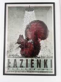 Plakat Lazienki Warszawskie
