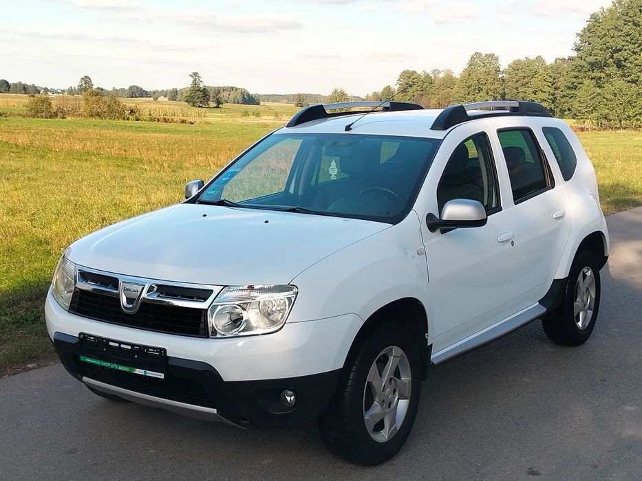Dacia Duster *1.6 Benzyna*Klima*Skóry*Alu*Biała*Zadbana*Opłacona*Z Niemiec*