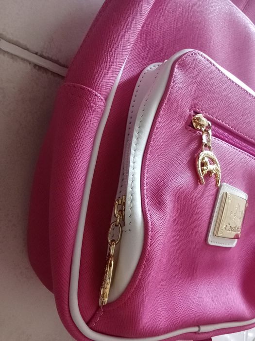 Mochila rosa - Cavalinho - NOVA COM ETIQUETAS