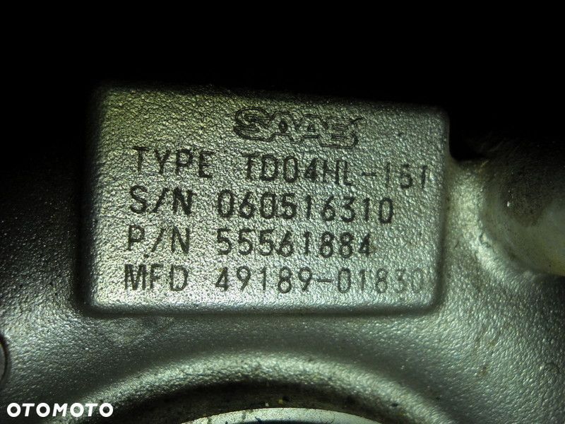 turbosprĘŻarka saab 9-5 2.3 t aero td04hl-15t b235r