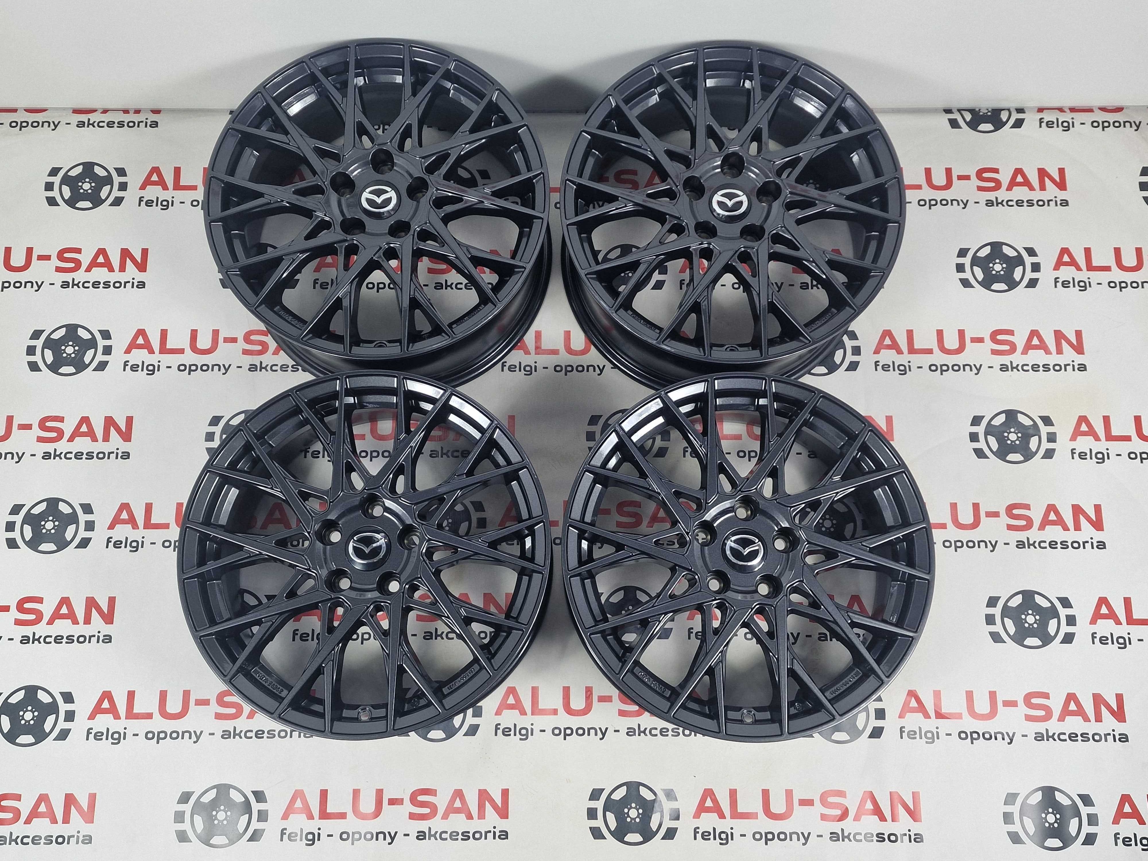 NOWE alufelgi MAZDA 18" 5x114,3: 3 5 6 CX-3 CX-30 CX-5 Grafit