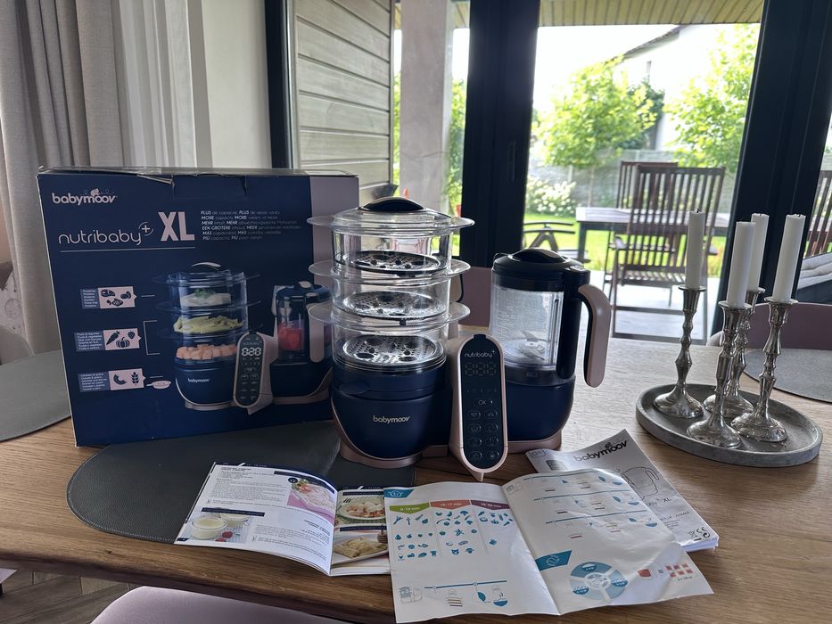 Блендер - пароварка Babymoov Nutribaby+ XL