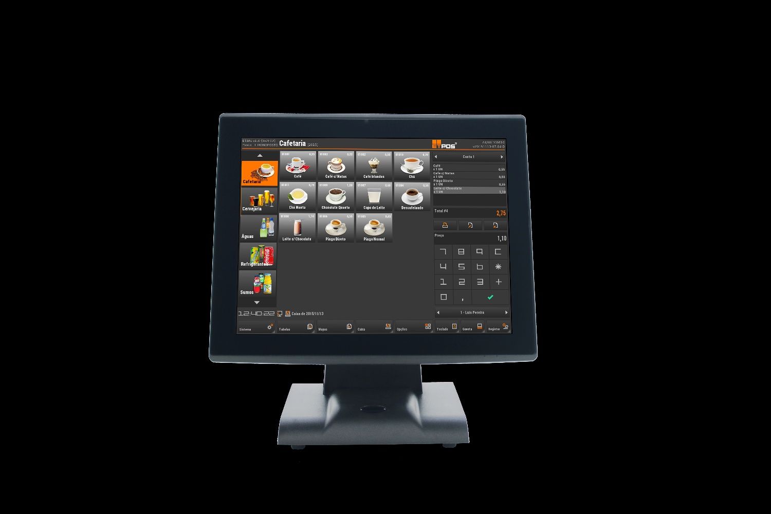 POS novo com garantia e assistência e software