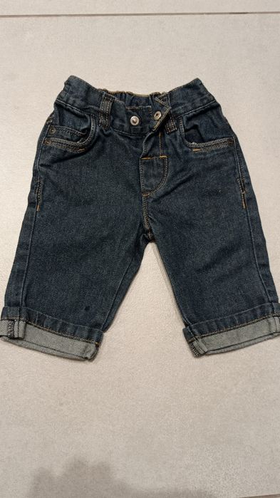 Spodnie ciemne jeansy na rozmiar 68 cm NEXT 3-6 mies. 8 kg