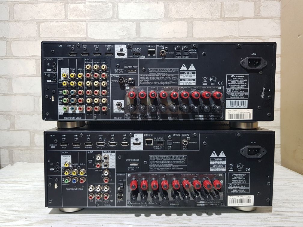 Пульт.7.2 AV ресивер Pioneer VSX-922+2/921+1 2х150Вт, 3D, HDMI, USB
