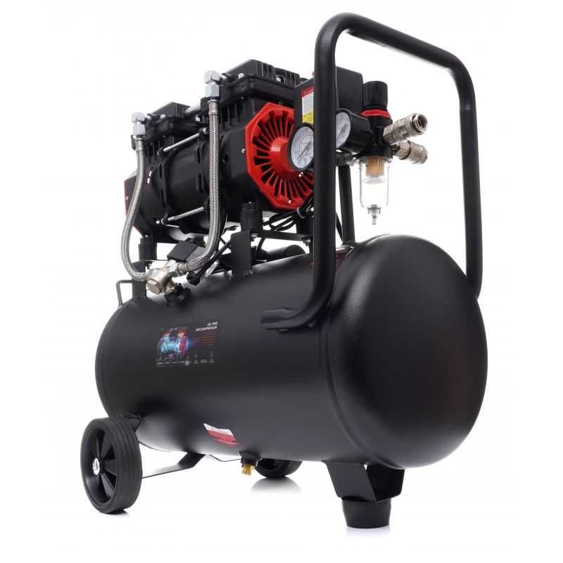 KRAFT&DELE Kompresor Bezolejowy Sprężarka 24l 1390w 2800rpm/min KD1385