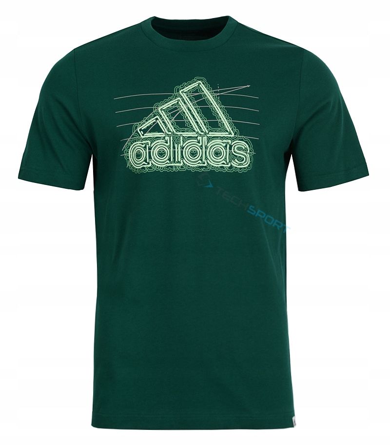 Adidas Wygodna Koszulka T-shirt Bawełniana Growth Badge Graphic Xxl