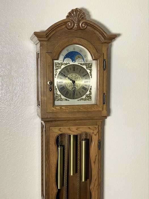 Zegar stojacy dębowy