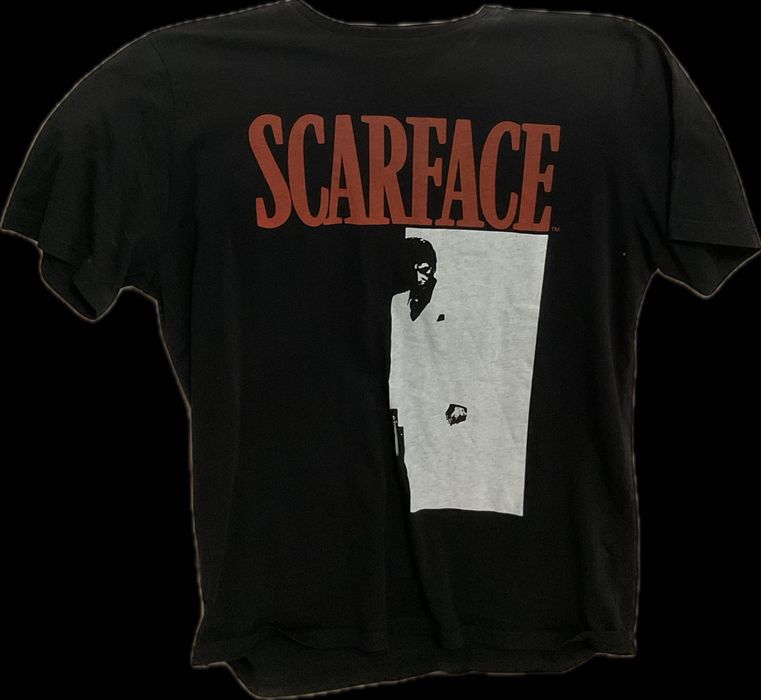 Tshirt cinema Scarface preta tamanho L