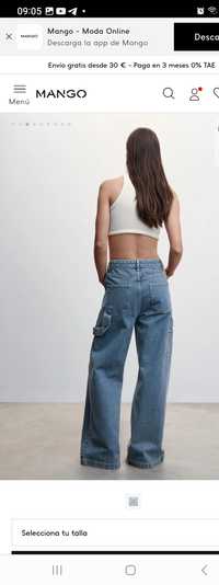 Джинсы Mango Jeans wideleg  розмір 36 , нові
