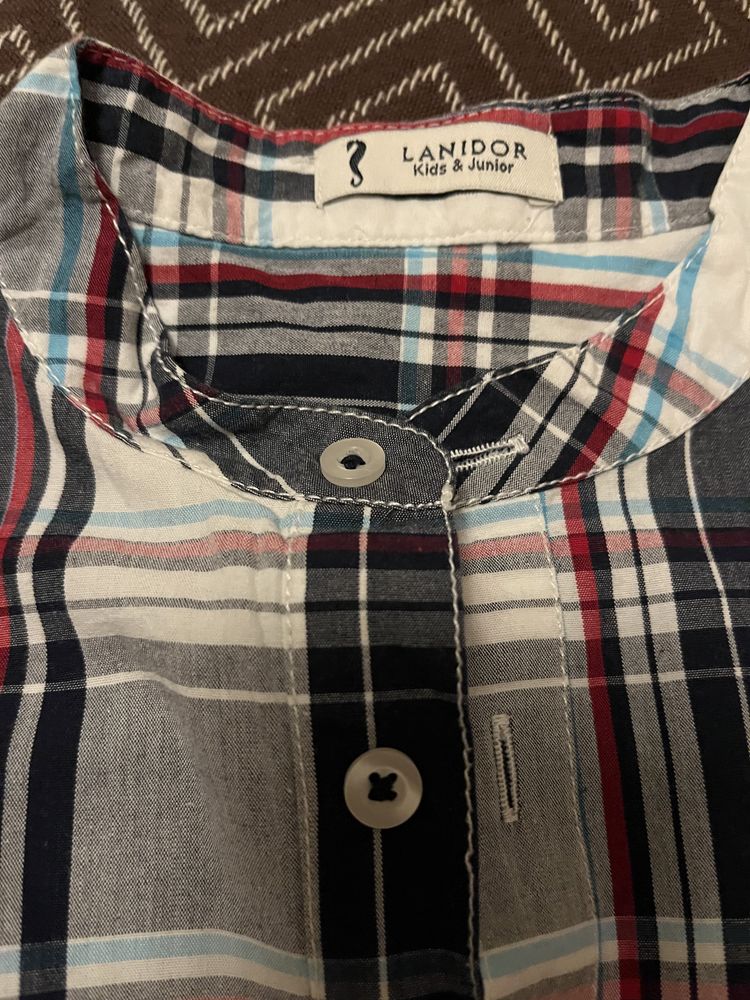 Camisa xadrez Lanidor - rapaz - 6 anos