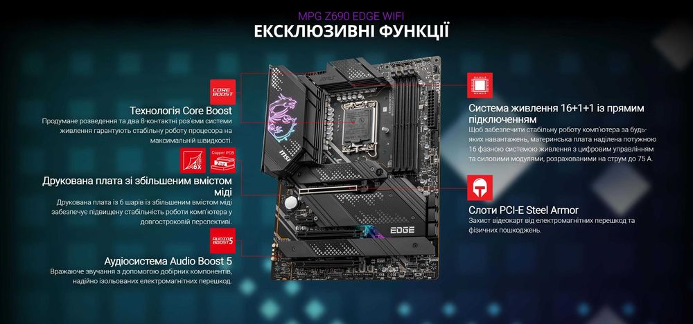 MSI MPG Z690 EDGE ddr5 Wifi