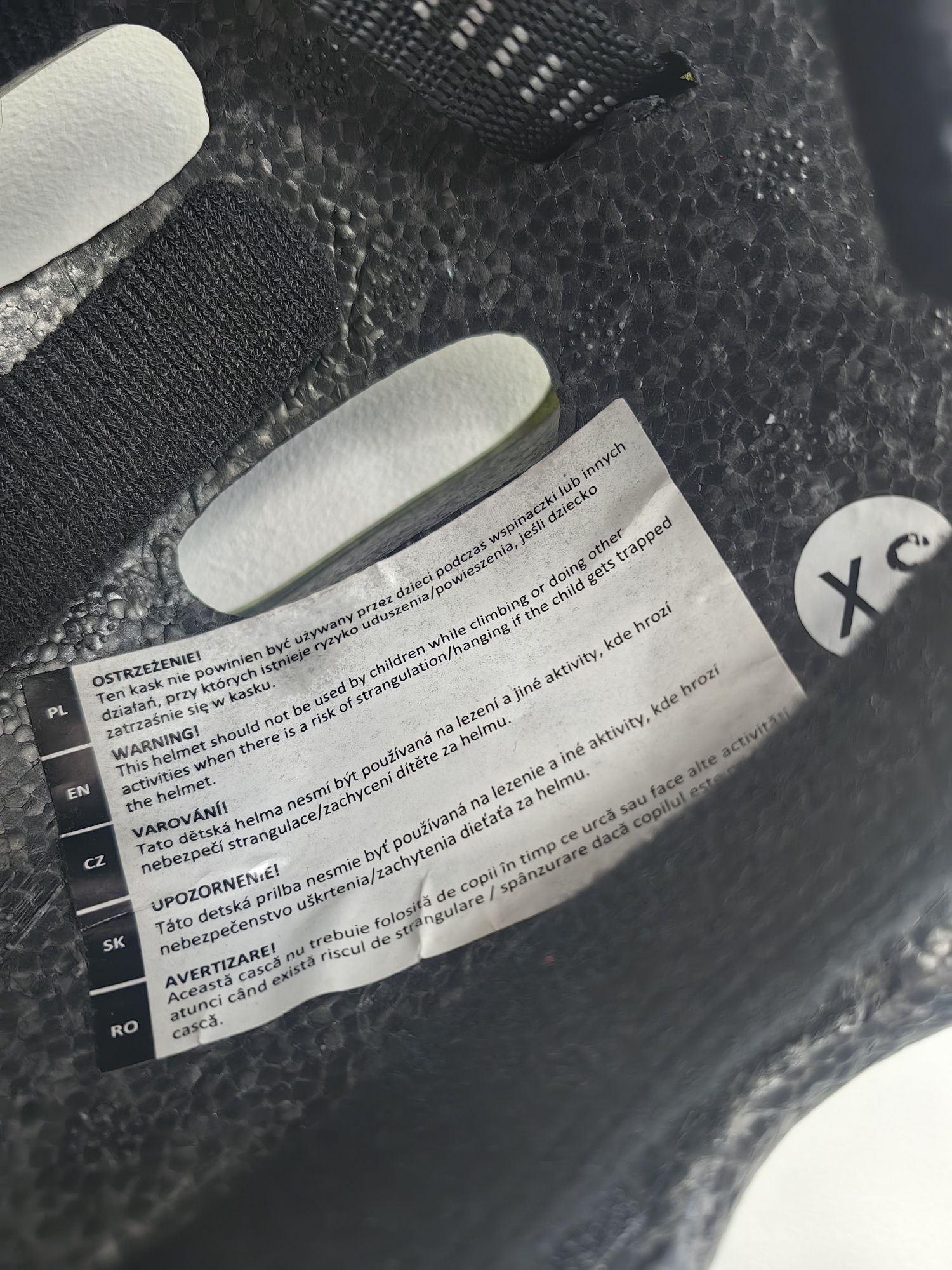 Kask rowerowy dziecięcy chłopięcy XS