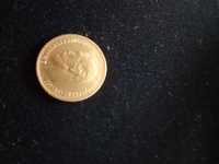 Moneta złota 5 rubli 1898 rok