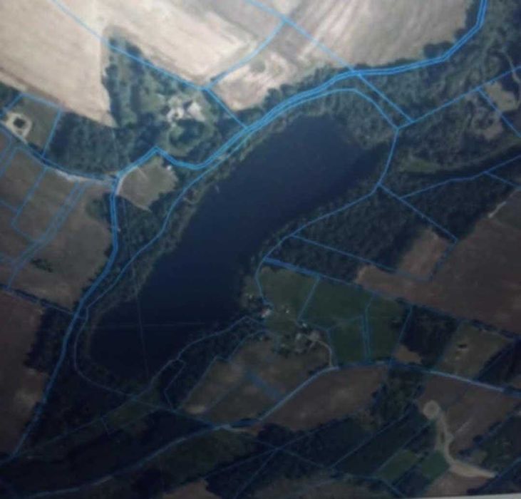Jezioro prywatne ,las, dom Kaszuby