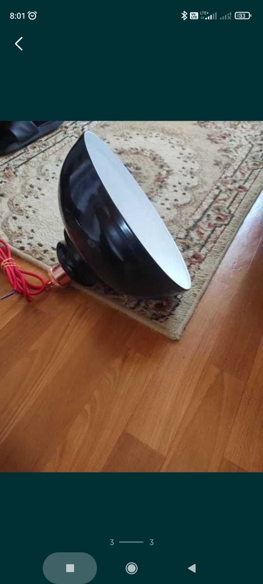 Lampy wiszące komplet