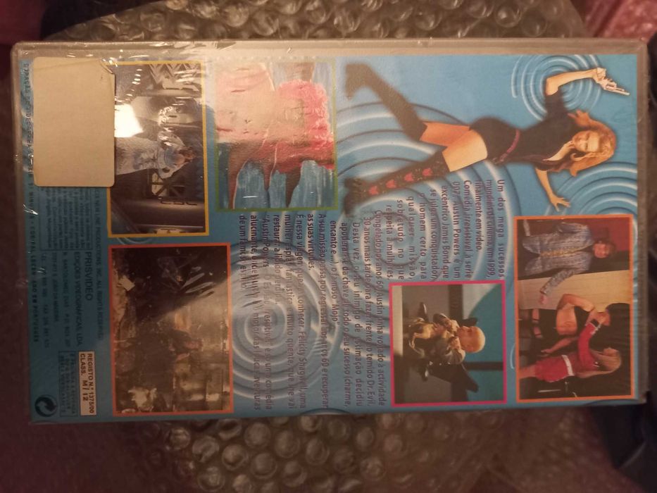 VHS - Austin Powers cassete de video selada