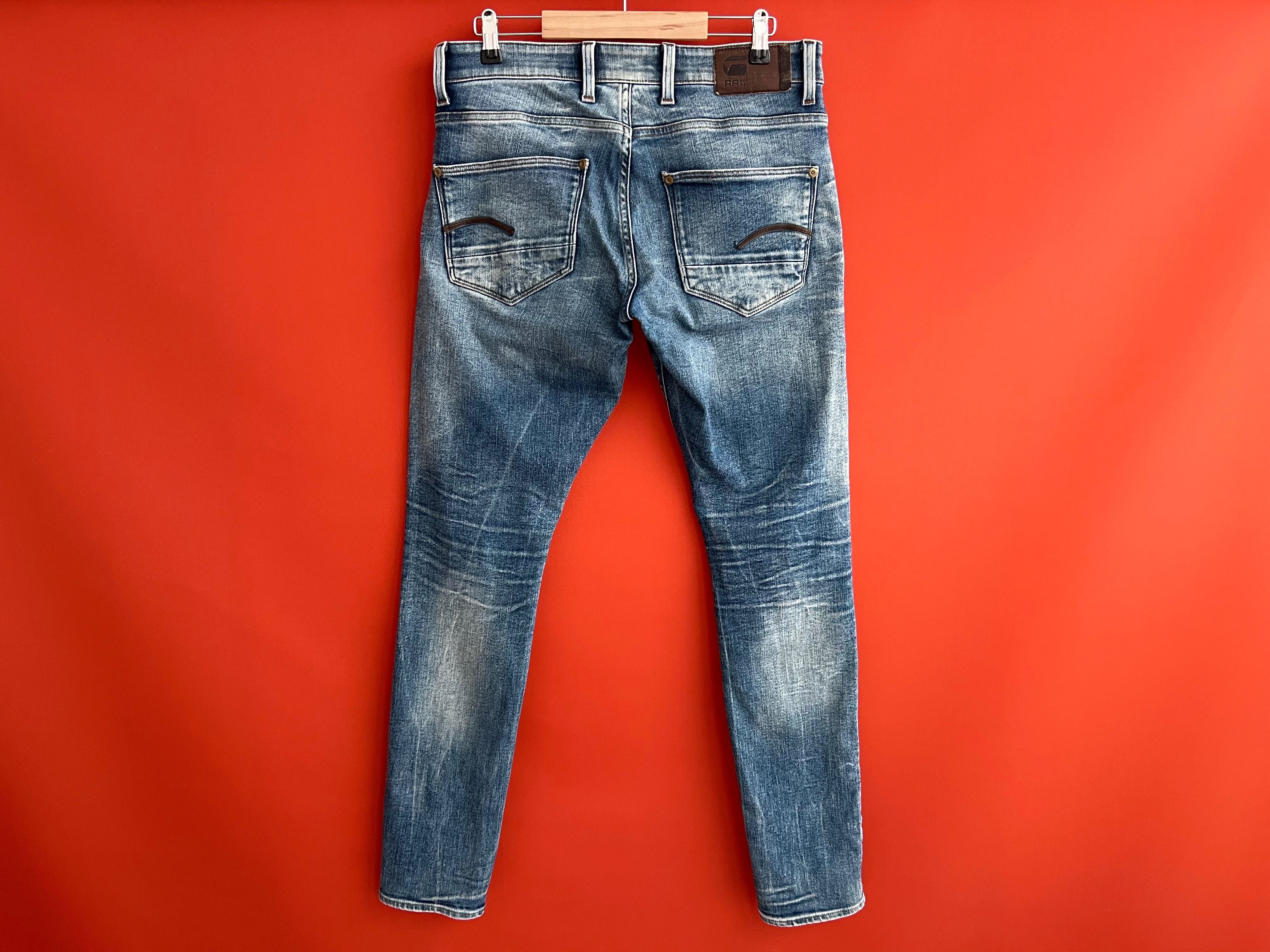 G-Star Raw Revend оригинал мужские джинсы штаны размер 33 34 Б У