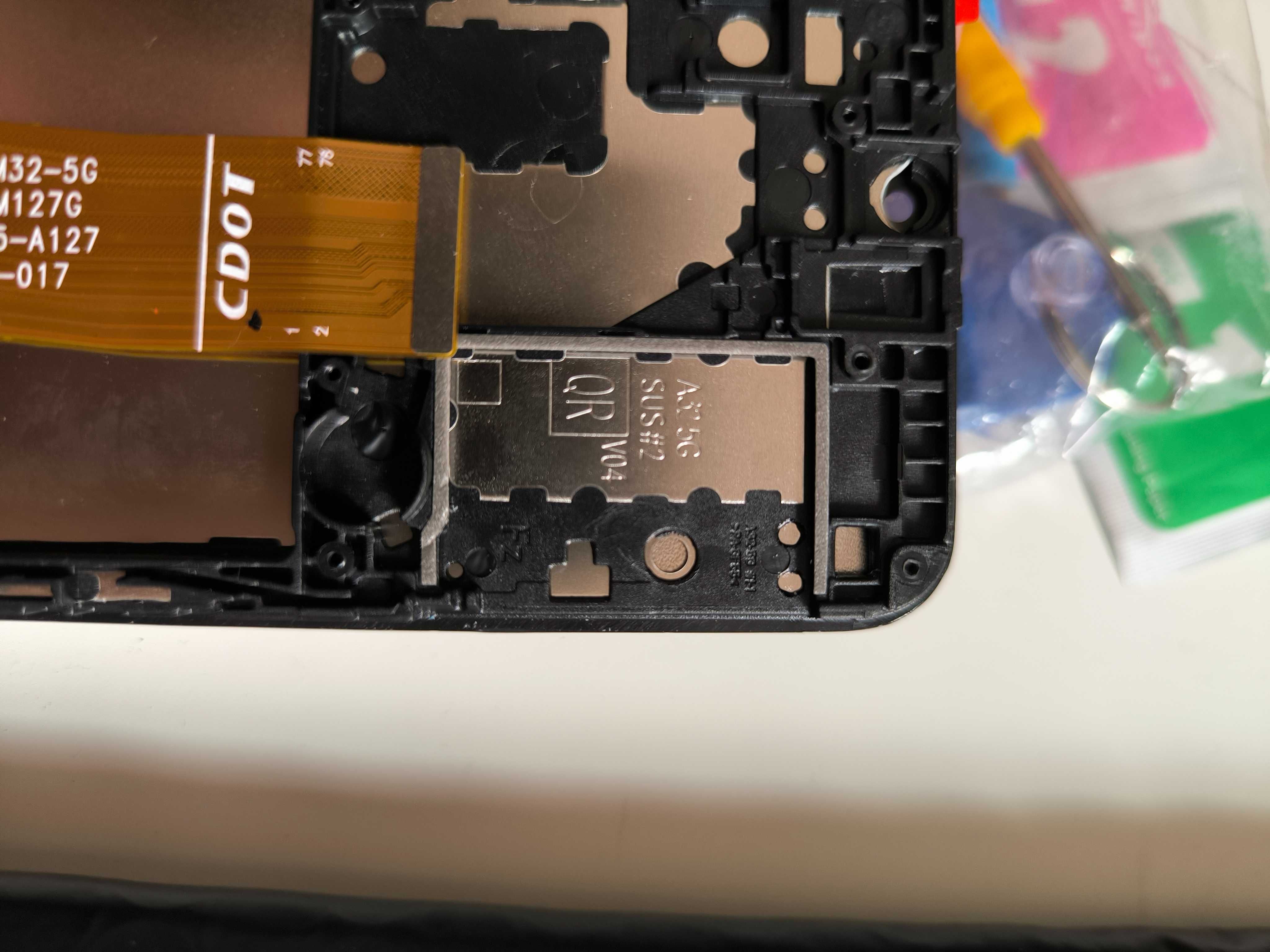 Ecrã + proteção p/Samsung Galaxy A32 5G